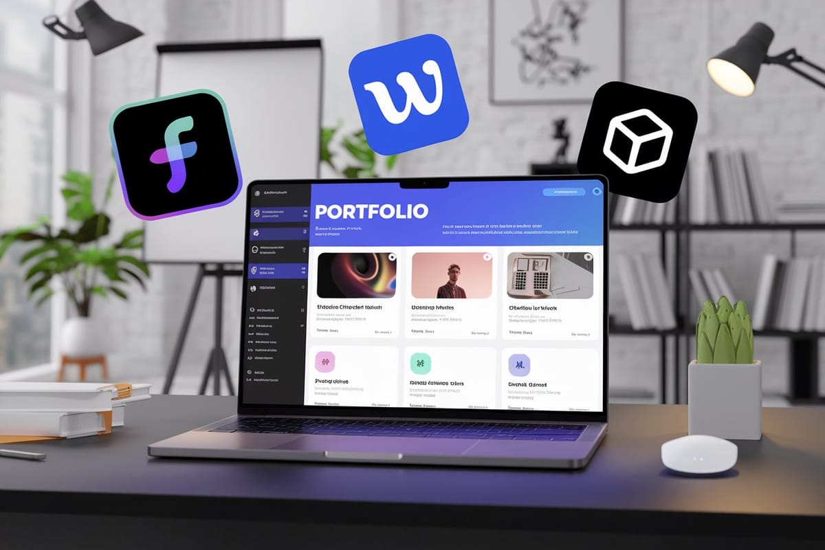 Create a Portfolio website with No-Code and Free Hosting with custom domain